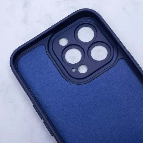 Silicon Mag Case Apple iPhone 15 (6.1) kameravédős szilikon tok kék
