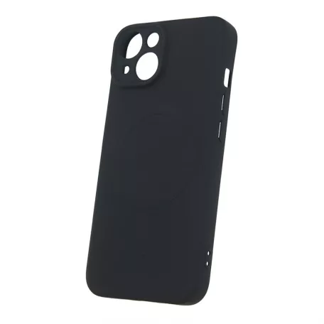 Simple Color Mag Apple iPhone 15 Pro (6.1) mágneses kameravédős TPU tok fekete