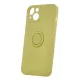 Finger Grip Apple iPhone 15 (6.1) ujjgyűrűs sárga TPU tok