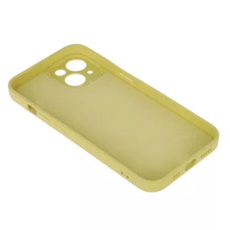 Finger Grip Apple iPhone 15 (6.1) ujjgyűrűs sárga TPU tok