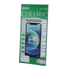 Samsung A556 Galaxy A55 5G 9D hajlított kerámia keménységű előlapi üvegfólia fekete