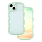 Wawe Samsung A556 Galaxy A55 5G ütésálló TPU tok zöld