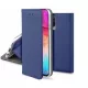 Smart magnet Honor 200 oldalra nyíló mágneses könyv tok szilikon belsővel kék