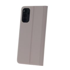   Smart Soft Apple iPhone 16 Pro Max (6.9) oldalra nyíló mágneses könyv tok szilikon belsővel pinksand