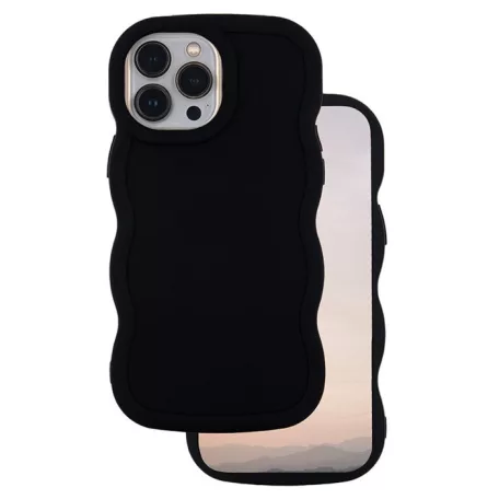 Candy Case Samsung A556 Galaxy A55 5G ütésálló TPU tok fekete