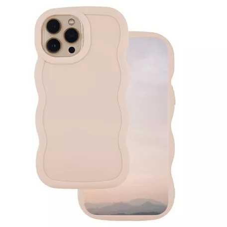 Candy Case Samsung A556 Galaxy A55 5G ütésálló TPU tok bézs