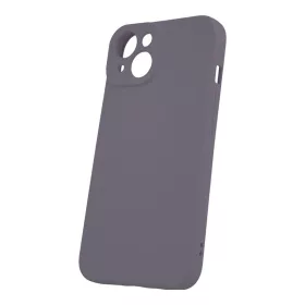   Silicon Case Apple iPhone 16 Plus (6.7) kameravédős szilikon tok sötétszürke