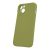 Silicon Case Apple iPhone 16 Plus (6.7) kameravédős szilikon tok zöld
