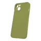 Silicon Case Apple iPhone 16 Plus (6.7) kameravédős szilikon tok zöld