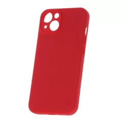 Silicon Case Apple iPhone 15 (6.1) piros szilikon tok
