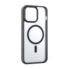 Etteri Matt  Apple iPhone 16 Pro Max (6.9) mágneses MagSafe tok (vezetéknélküli töltéshez) fekete