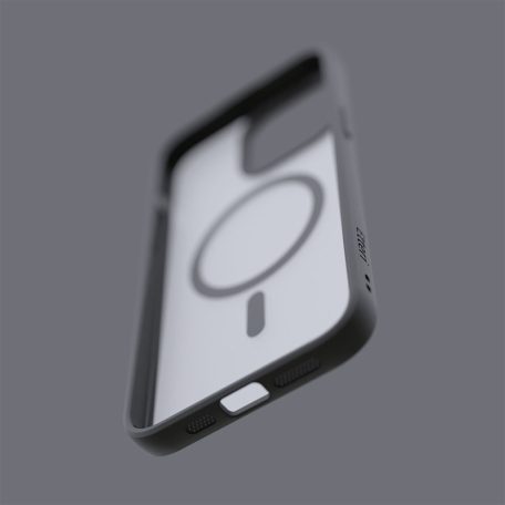 Etteri Matt  Apple iPhone 16 Pro Max (6.9) mágneses MagSafe tok (vezetéknélküli töltéshez) fekete