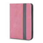Univerzális 12-13" kinyitható műbőr tablet tok pink