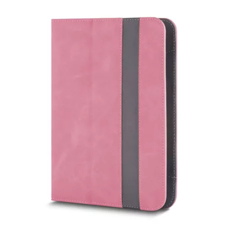 Univerzális 12-13" kinyitható műbőr tablet tok pink