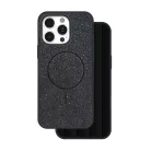Glitter Thin Mag Apple iPhone 17 Pro (6.3) Magsafe TPU tok fekete
