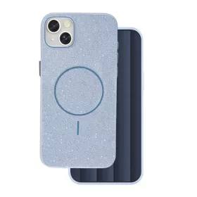   Glitter Thin Mag Apple iPhone 17 Pro (6.3) Magsafe TPU tok kék