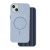 Glitter Thin Mag Apple iPhone 17 Pro (6.3) Magsafe TPU tok kék
