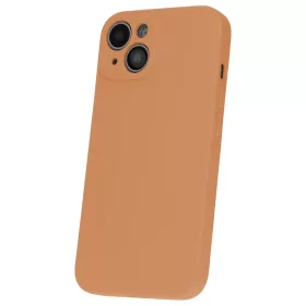   Silicon Case Apple iPhone 17 Pro / 18 Pro kameravédős szilikon tok mandarin