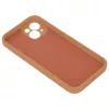 Silicon Case Apple iPhone 17 Pro / 18 Pro kameravédős szilikon tok mandarin