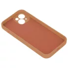 Silicon Case Apple iPhone 17 Pro (6.3) kameravédős szilikon tok mandarin