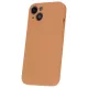 Silicon Case Apple iPhone 17 Pro Max (6.9) kameravédős szilikon tok mandarin