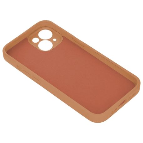 Silicon Case Apple iPhone 17 Pro Max (6.9) kameravédős szilikon tok mandarin