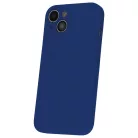 Silicon Case Apple iPhone 17 Pro (6.3) kameravédős szilikon tok királykék