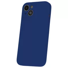   Silicon Case Apple iPhone 17 Pro (6.3) kameravédős szilikon tok királykék