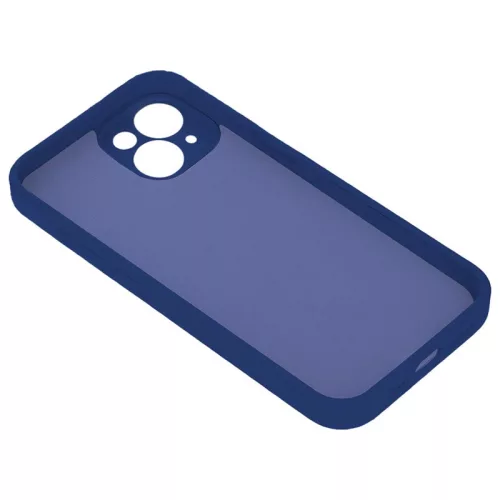 Silicon Case Apple iPhone 17 Pro Max (6.9) kameravédős szilikon tok kék