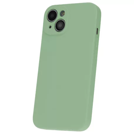 Silicon Case Apple iPhone 17 (6.3) kameravédős szilikon tok pisztácia zöld