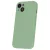Silicon Case Apple iPhone 17 (6.3) kameravédős szilikon tok pisztácia zöld