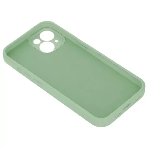 Silicon Case Apple iPhone 17 (6.3) kameravédős szilikon tok pisztácia zöld