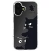 Ultra Trendy - Samsung S731B Galaxy S25 FE mintás ütésálló szilikon tok (Black cat)