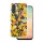 Glow Glam - Samsung Galaxy A17 4G / A17 5G / A18 5G virágmintás szilikon tok, sárga