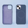 Silicon Thin Mag Apple iPhone 17 / iPhone 18 Magsafe TPU tok sötétkék
