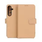Smart Triangle Samsung S942 Galaxy S26 oldalra nyíló könyvtok szilikon belsővel barna