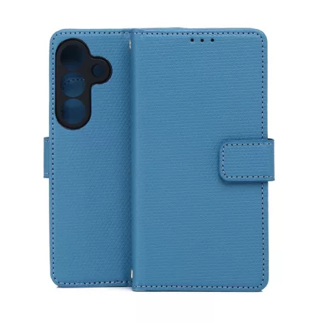 Smart Triangle Samsung S942 Galaxy S26 oldalra nyíló könyvtok szilikon belsővel kék