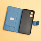 Smart Triangle Samsung S942 Galaxy S26 oldalra nyíló könyvtok szilikon belsővel kék