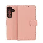 Smart Triangle Samsung S942 Galaxy S26 oldalra nyíló könyvtok szilikon belsővel pink
