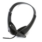 Freestyle HIFI sztereó fejhallgató állítható mikrofonnal, Jack csatlakozóval fekete