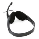 Freestyle HIFI sztereó fejhallgató állítható mikrofonnal, Jack csatlakozóval fekete