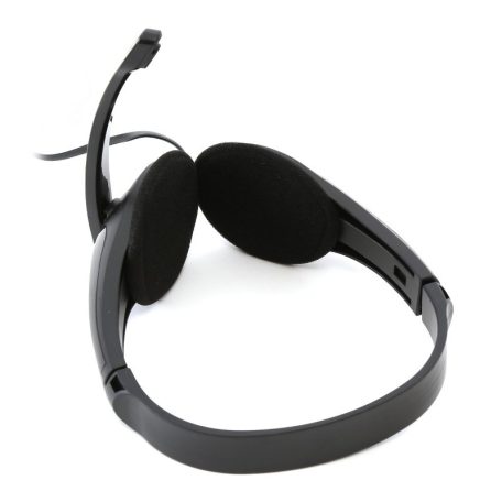 Freestyle HIFI sztereó fejhallgató állítható mikrofonnal, Jack csatlakozóval fekete