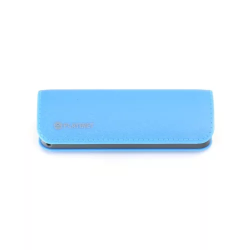 Platinet power bank 2600mAh USB 5V 1A micro USB adatkábellel kék 5W