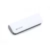 Platinet power bank 2600mAh USB 5V 1A micro USB adatkábellel fehér 5W