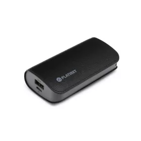  Platinet power bank 5200mAh USB 5V 2.2A micro USB adatkábellel fekete 11W