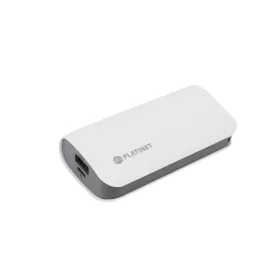   Platinet power bank 5200mAh USB 5V 2.2A micro USB adatkábellel fehér 11W