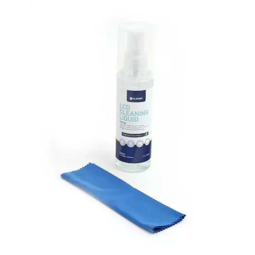 Platinet PFS-PCK05 speciális képernyő tisztító folyadék mikroszálas nanokendővel 120ml