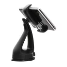 Omega univerzális autós tartó szélvédőre/műszerfalra, 4" - 6"-ig, fekete