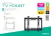 Omega Max Vesa 200 állítható fali TV tartó 14"-42" (OUTV200B27)