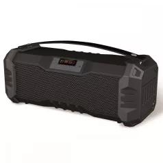   Platinet PMG75B boombox IP5X bluetooth hangszóró, 11W (2*5,5W), BT V4.2, FM, AUX, USB, MicroSD, fekete